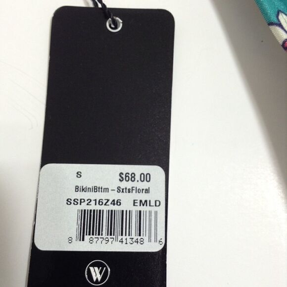 Wildfox Swim Sixties Floral Bikini Bottom Sz S - Picture 4 of 4